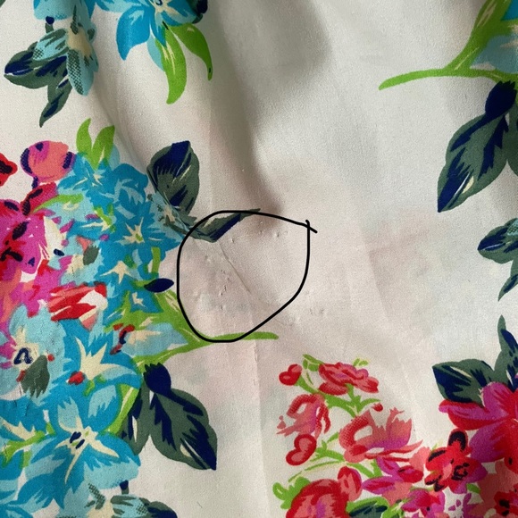 MIX NOUVE FLORAL ASYMMETRIC MAXI SKIRT with longer sides in size L - Picture 3 of 5